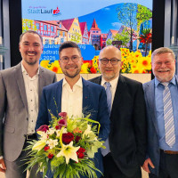 Unsere vier SPD-Stadträte David Geitner, Daniel Illauer, Bernd Weller und Joachim Wartha (v.l.n.r.).